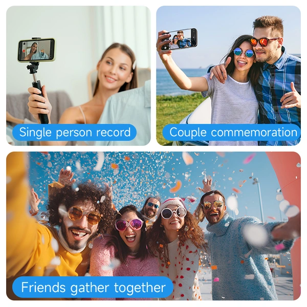 Shoot A3 Magnetic Selfie Screen – 50m Long-Distance, 0.5-15X Focus, 65g Lightweight for Mobile Photography