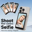 Shoot A4 Magnetic Selfie Screen – 4-Inch HD Curved Screen, 0.5-15X Zoom, 1500mAh Battery for Mobile Photography