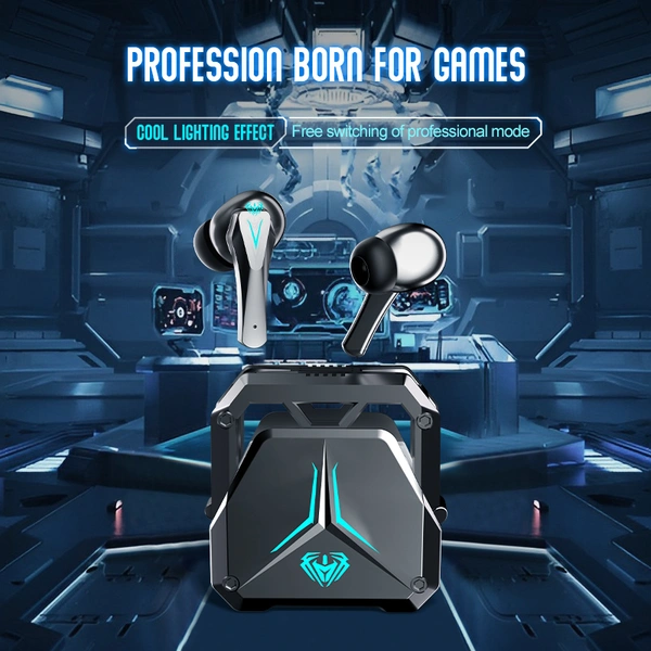 SP23 Dual Mode Earbuds – 0.06s Low Latency Gaming, HiFi Sound, Bluetooth 5.3 & RGB Lighting