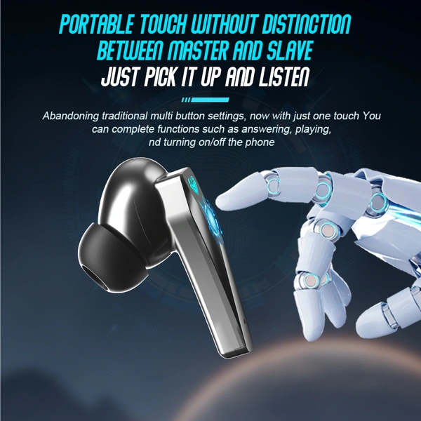 SP23 Dual Mode Earbuds – 0.06s Low Latency Gaming, HiFi Sound, Bluetooth 5.3 & RGB Lighting