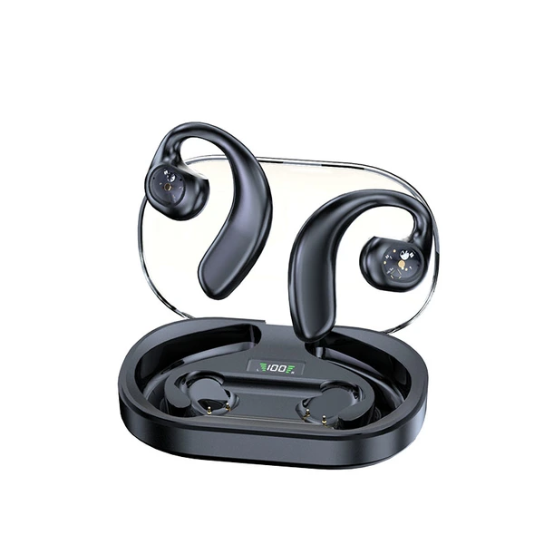 Y3 Fully Open-Ear Bluetooth Earphones – 68H Battery, 360° Space Audio, IPX5 Waterproof & Bluetooth 5.3