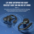 SP16 Bone Conduction Headphones – HiFi Sound, 32H Battery, IPX Sweatproof Bluetooth 5.3