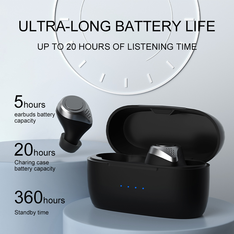 SP38 HiFi True Wireless Earbuds – 3.8g Ultra-Light, 20H Playtime, IPX4 Sweatproof Bluetooth 5.3