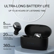 SP38 HiFi True Wireless Earbuds – 3.8g Ultra-Light, 20H Playtime, IPX4 Sweatproof Bluetooth 5.3