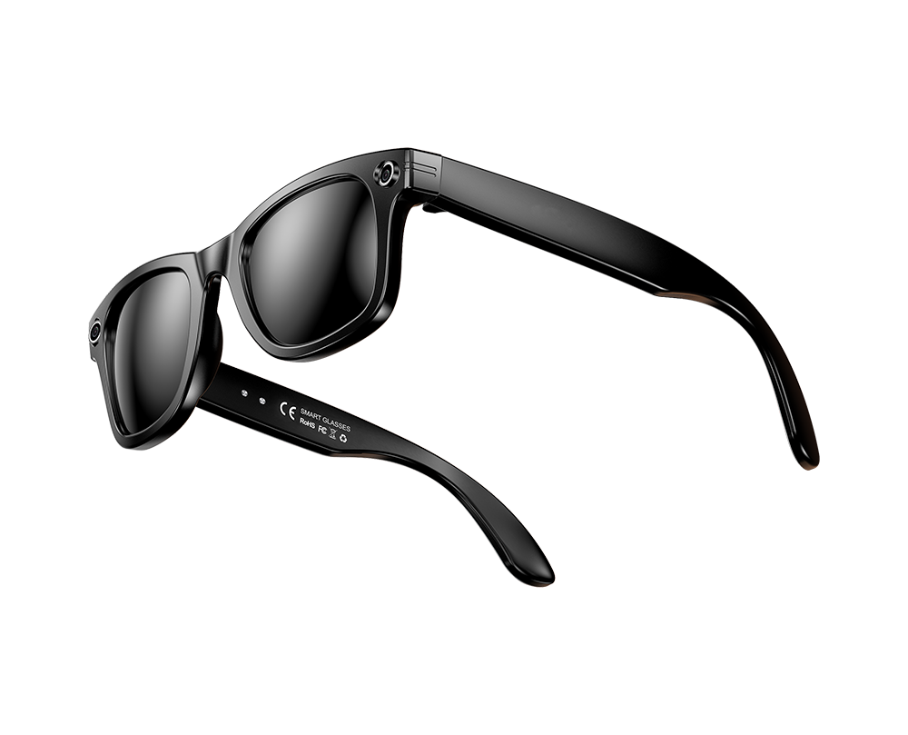 W610 AI Camera Smart Glasses – 5MP HD Recording, Open-Ear Audio, Anti-Blue Light & Bluetooth 5.0