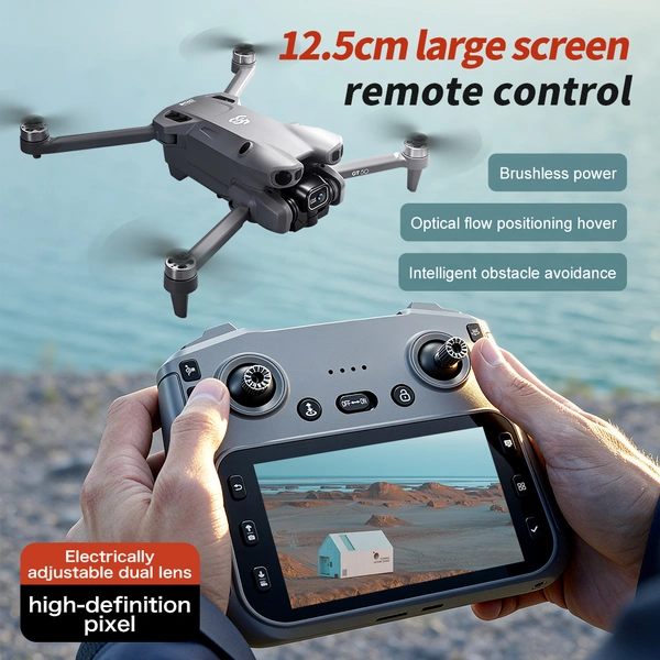 GT50 HD Flagship Drone with Obstacle Avoidance – Cinematic Aerial Photography, Portable Foldable Design