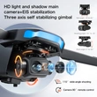 S-X1 GPS Brushless Drone with 3-Axis Gimbal & HD Screen – Stable Aerial Photography, Long Flight Time