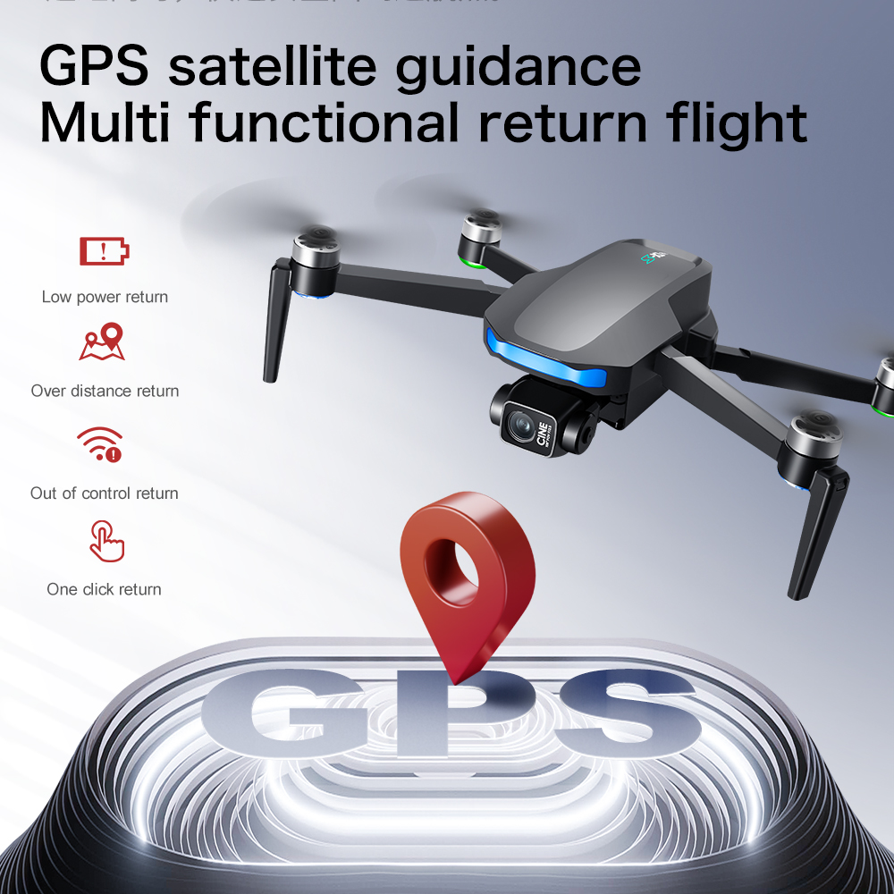 S-X1 GPS Brushless Drone with 3-Axis Gimbal & HD Screen – Stable Aerial Photography, Long Flight Time