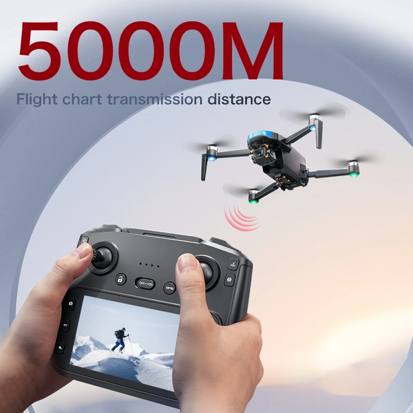 S-X1 GPS Brushless Drone with 3-Axis Gimbal & HD Screen – Stable Aerial Photography, Long Flight Time