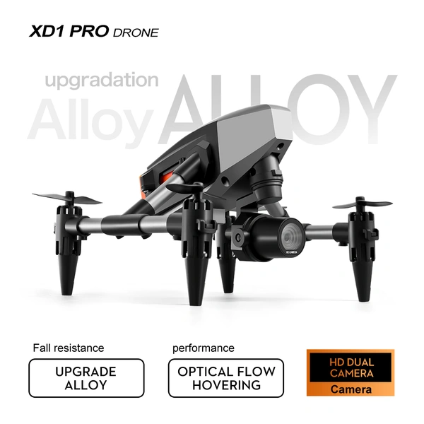 XD1 Mini Alloy Drone – HD Camera, GPS Positioning, Compact Portable Brushless Drone