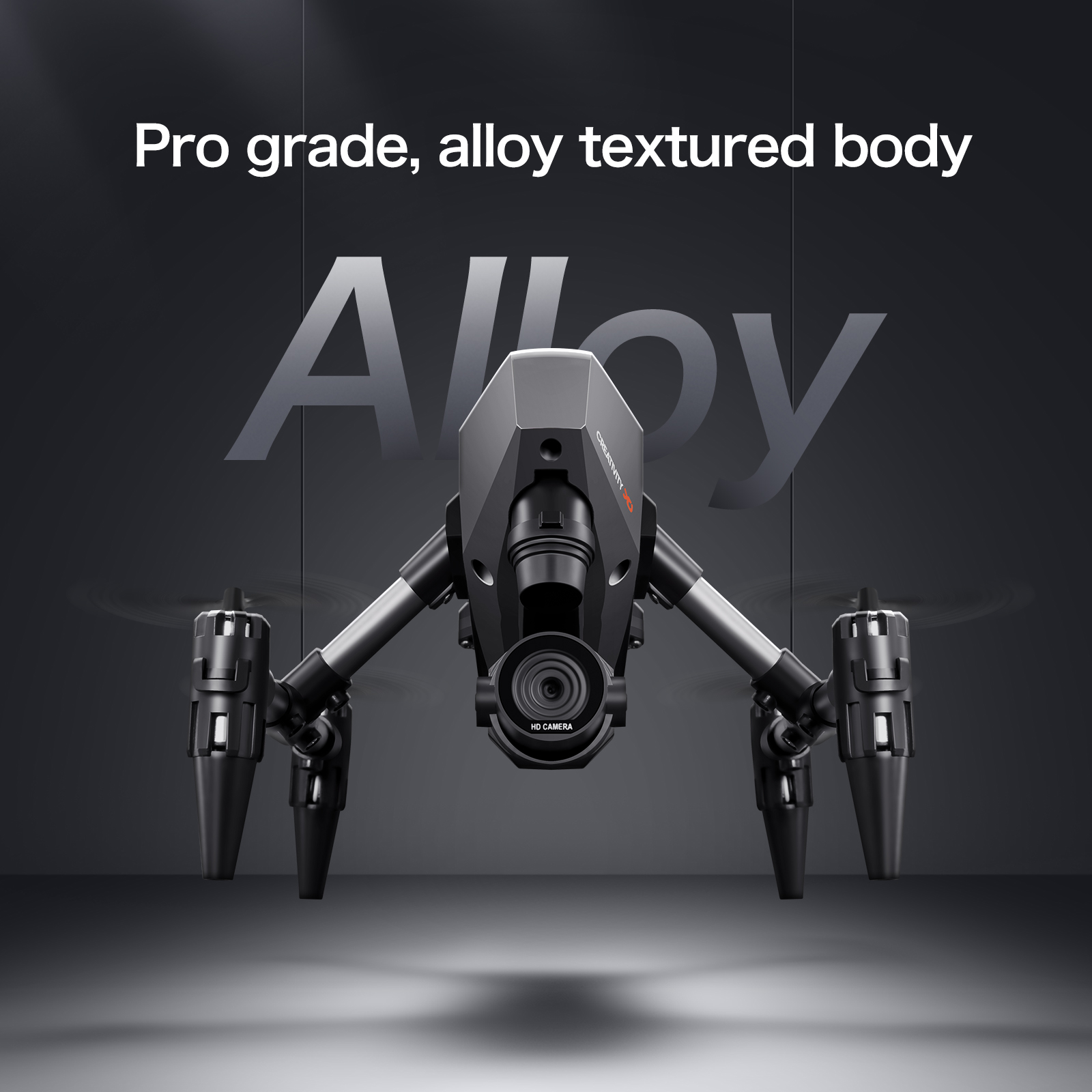 XD1 Mini Alloy Drone – HD Camera, GPS Positioning, Compact Portable Brushless Drone