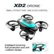 XD2 Mini Portable Drone – HD Camera, Stable Positioning, Beginner-Friendly Intelligent Modes