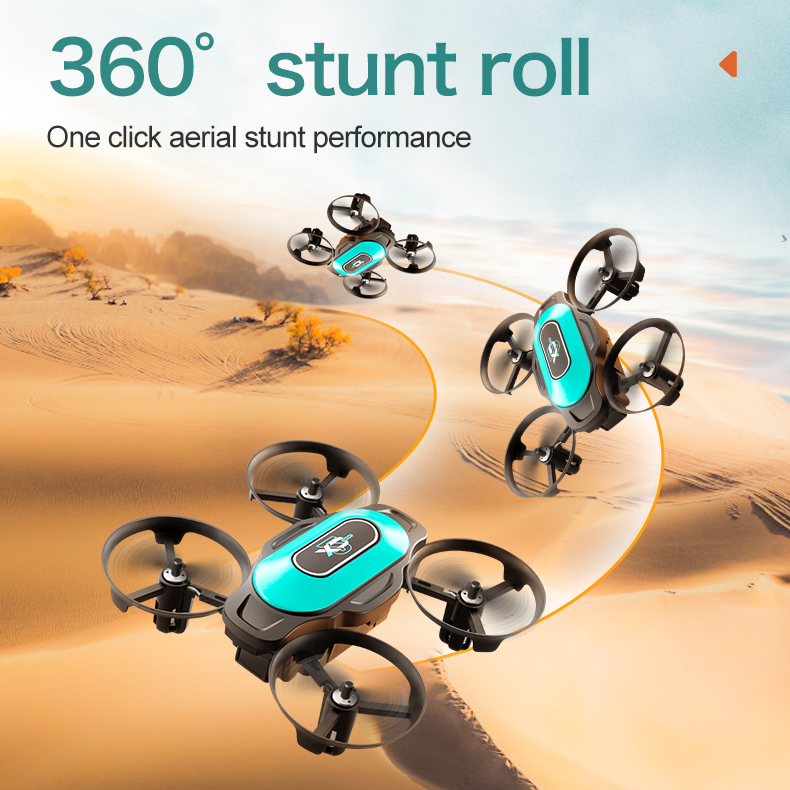 XD2 Mini Portable Drone – HD Camera, Stable Positioning, Beginner-Friendly Intelligent Modes