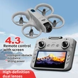 GT3 MAX Drone with 12.5cm Smart Screen – 50x Zoom, Optical Flow Hover, Long Battery for Aerial Photography
