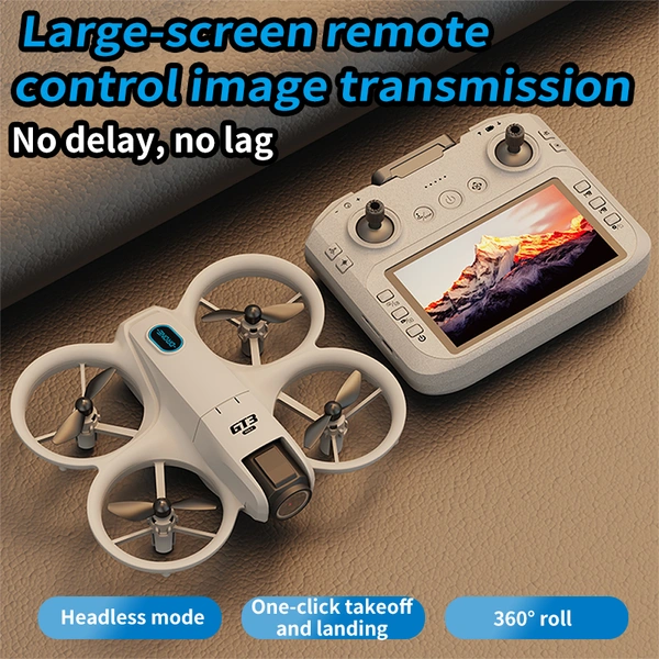 GT3 MAX Drone with 12.5cm Smart Screen – 50x Zoom, Optical Flow Hover, Long Battery for Aerial Photography