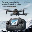 GT5 Screen-Controlled Brushless Drone – 4K Camera, 4.3-Inch HD Screen, 22Min Flight, GPS Return for Aerial Photography