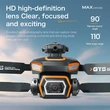 GT5 Screen-Controlled Brushless Drone – 4K Camera, 4.3-Inch HD Screen, 22Min Flight, GPS Return for Aerial Photography