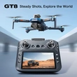 GT8 Screen-Controlled Brushless Drone – 4K Camera, 5.5-Inch HD Screen, 28Min Flight, GPS Return for Aerial Photography