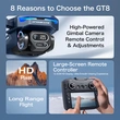 GT8 Screen-Controlled Brushless Drone – 4K Camera, 5.5-Inch HD Screen, 28Min Flight, GPS Return for Aerial Photography