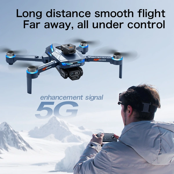 GT8 Screen-Controlled Brushless Drone – 4K Camera, 5.5-Inch HD Screen, 28Min Flight, GPS Return for Aerial Photography