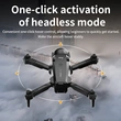 H20 AIRCRAFT Drone with Dual Cameras – VR FPV, Foldable Design, 360° Stunts for Aerial Photography