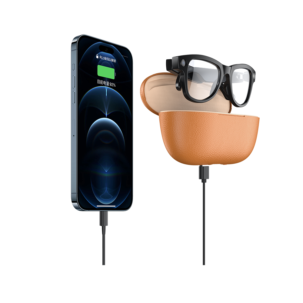 M02Ultra AI Camera Smart Glasses – 5MP Triple Lens, 64GB Storage, Real-Time Translation & Bluetooth 5.3