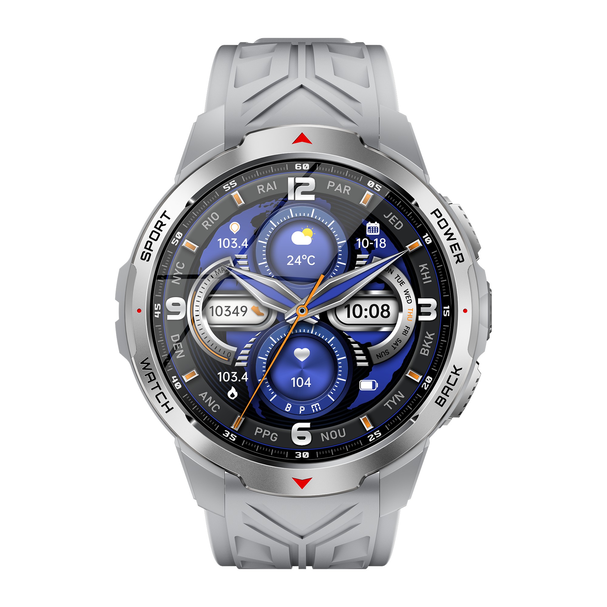 KT88 Smart Bracelet - 25-35 Day Battery, 1.7