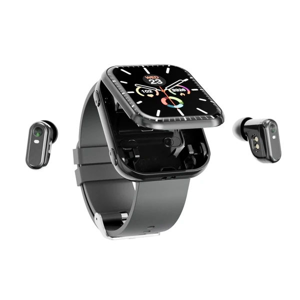 T1 Smart Watch with TWS Earphones - 1.8