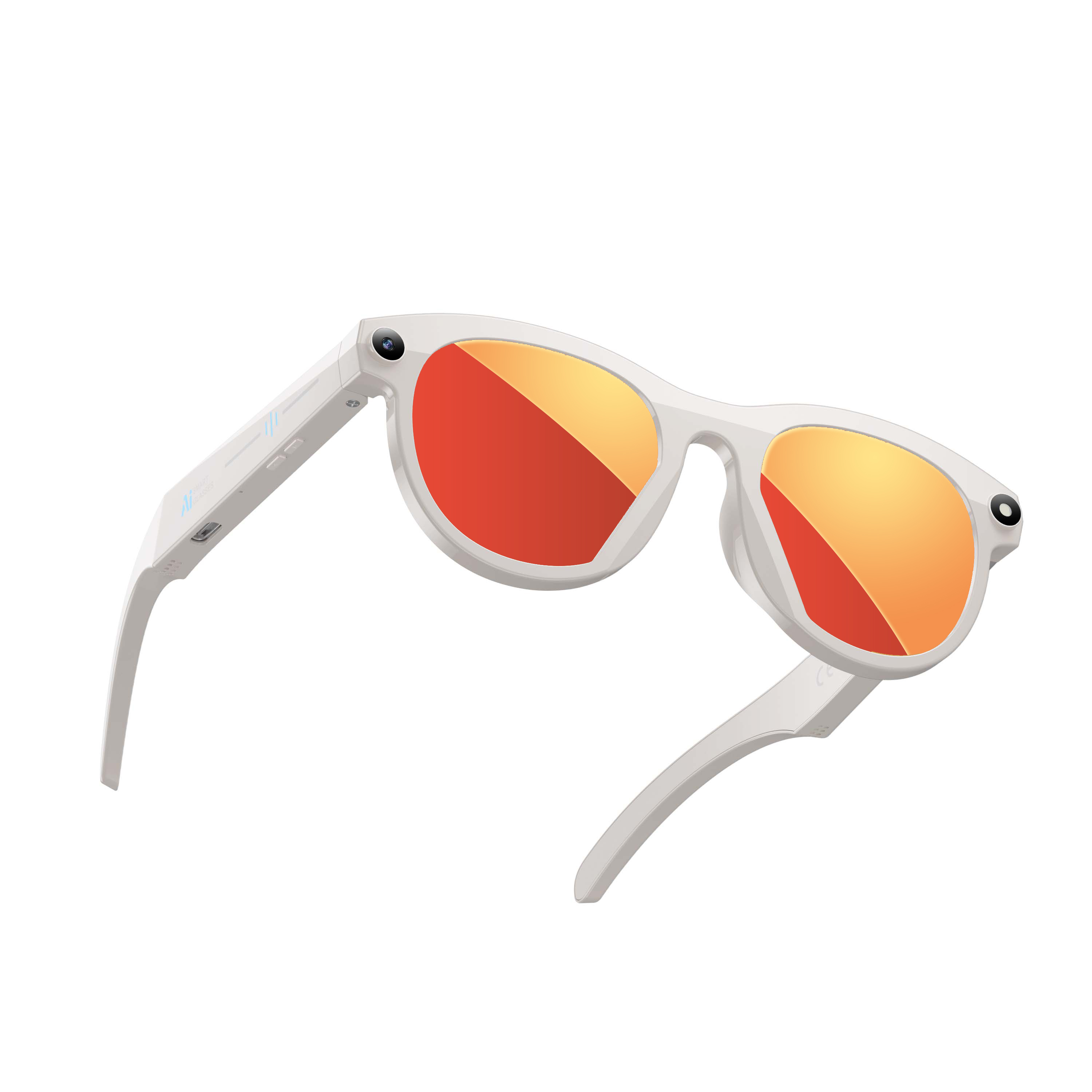 M88 AI Smart Glasses - Real-Time Translation, WiFi 6, 45g Lightweight