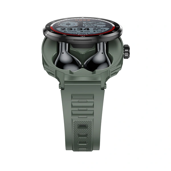 D11 2-in-1 Smart Call Watch with Earbuds - Bluetooth 5.3, Magnetic Charging