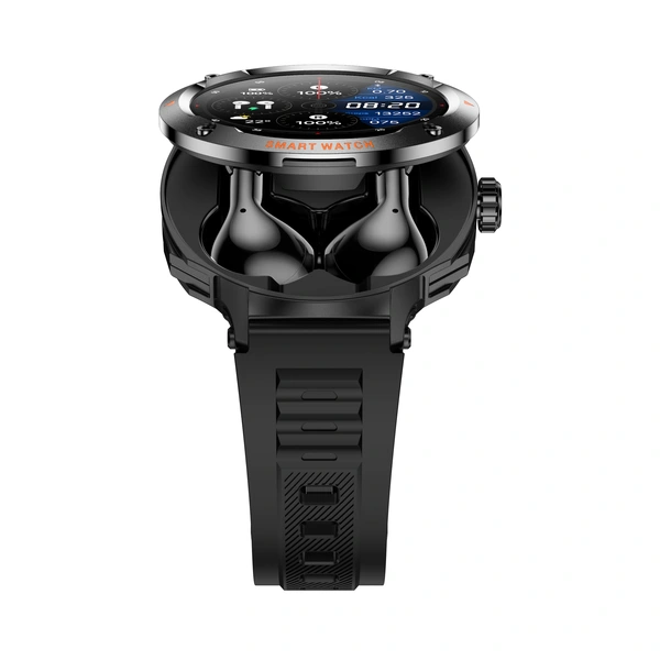 D13 2-in-1 Smart Watch with Earbuds - Bluetooth 5.3, NFC, 15+ Day Standby