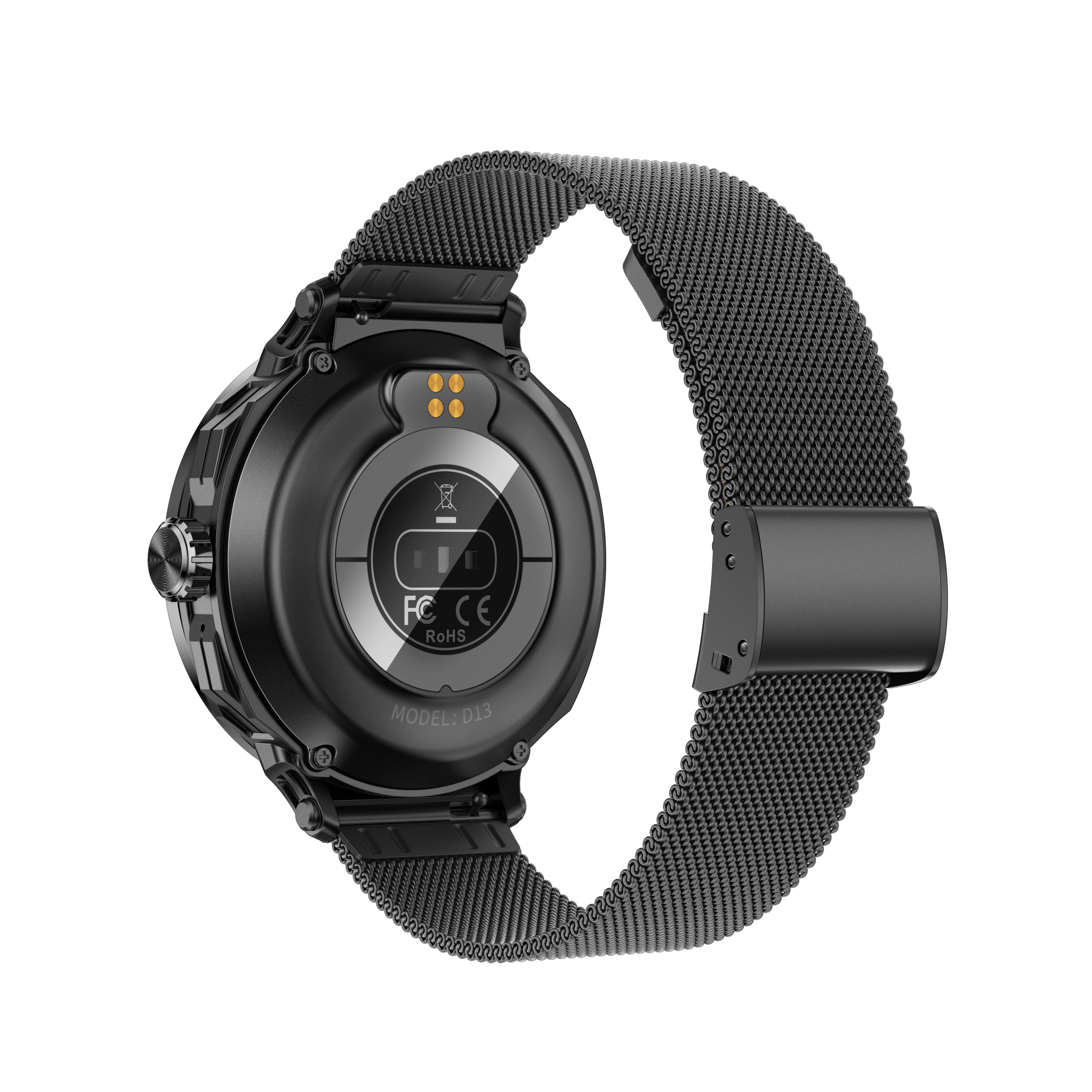 D13 2-in-1 Smart Watch with Earbuds - Bluetooth 5.3, NFC, 15+ Day Standby