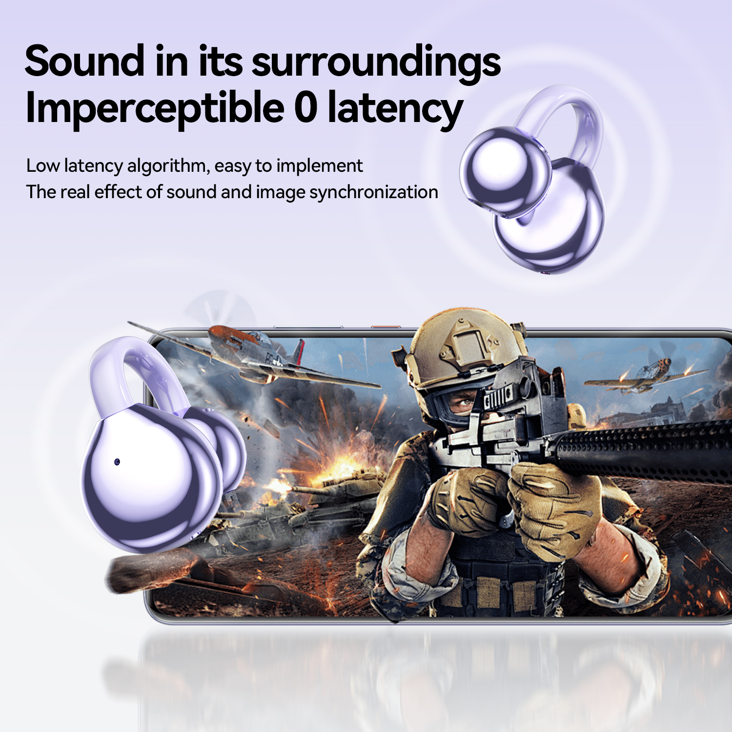 GL8 Open-Ear Wireless Earbuds 2025: Bluetooth 6, IPX7, Theater Sound