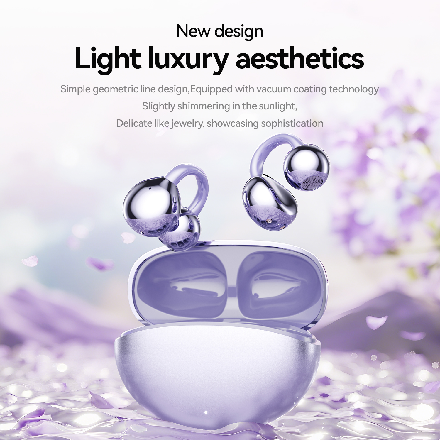 GL8 Open-Ear Wireless Earbuds 2025: Bluetooth 6, IPX7, Theater Sound