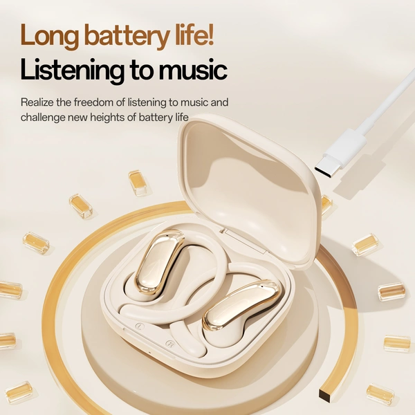 M141 Open-Ear Wireless Earbuds: Bluetooth 6, IPX7