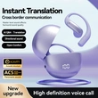 Wholesale M118 AI Translation Headphones: 1000+ Languages, Open-Ear, 8H Battery
