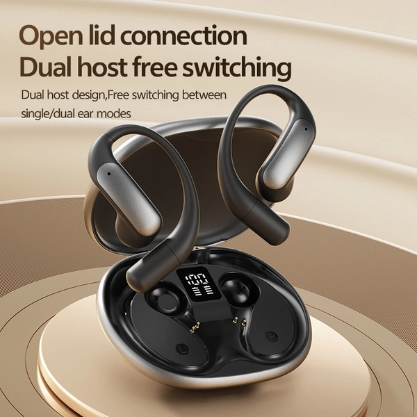 Wholesale M129 Open-Ear Earbuds: 7H Battery, Bluetooth 5.4, 360° Sound