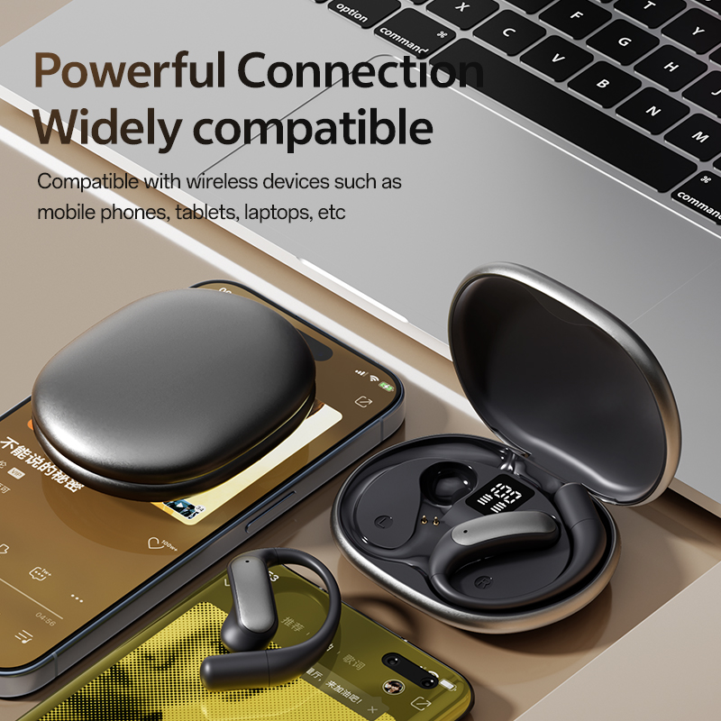 Wholesale M129 Open-Ear Earbuds: 7H Battery, Bluetooth 5.4, 360° Sound