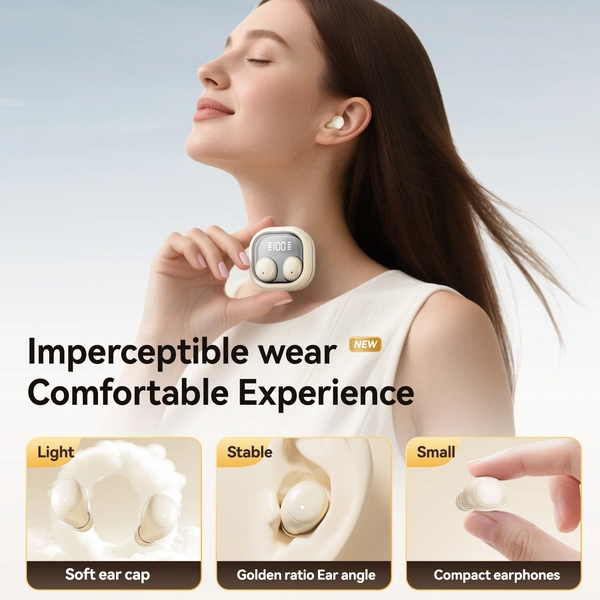 Wholesale M125 Open-Ear Earbuds: Bluetooth 6.0, 32H Battery, Live Spatial Sound