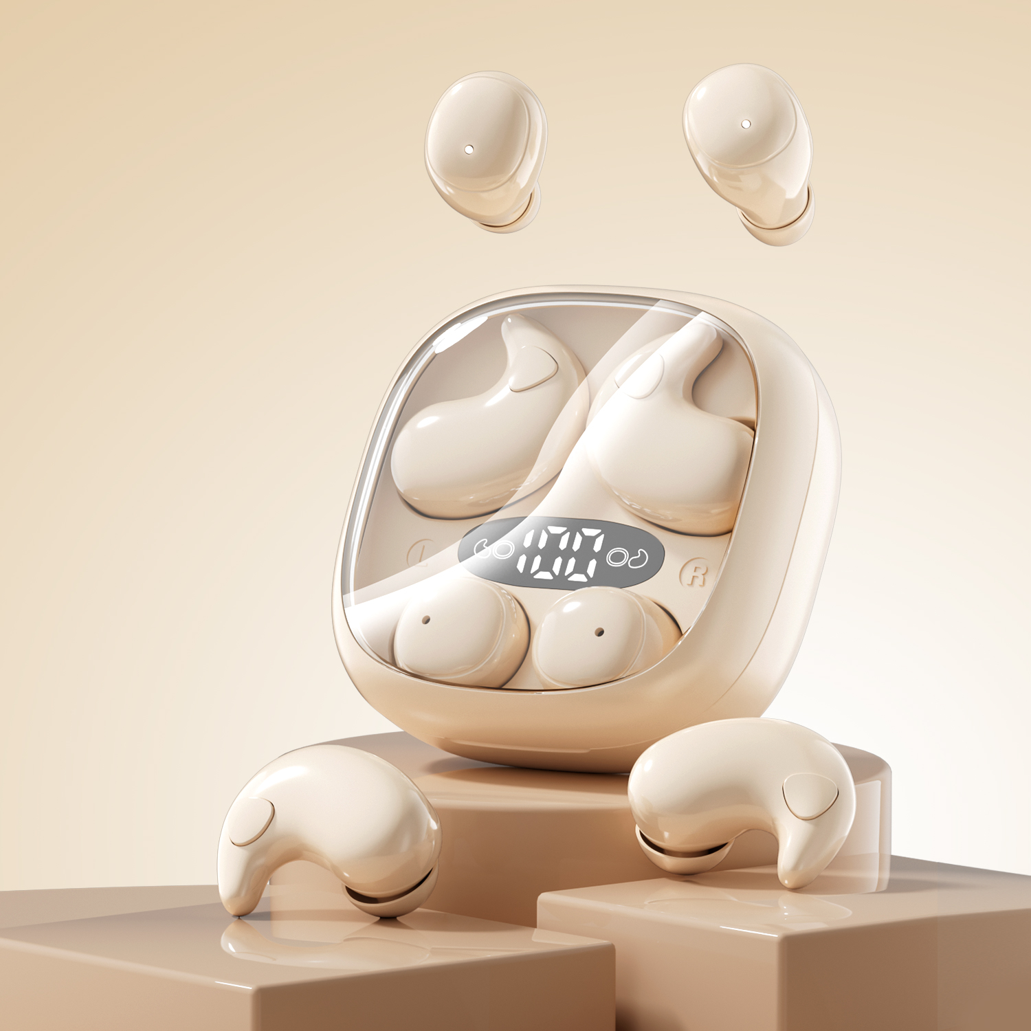 Wholesale M126 Sleep Earbuds: Noise Masking, 30H Battery, Bluetooth 5.4