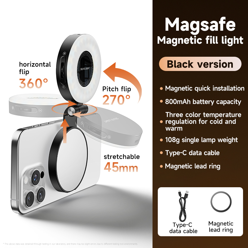 M28 Magnetic Fill Light: MagSafe LED Camera Light for Phone
