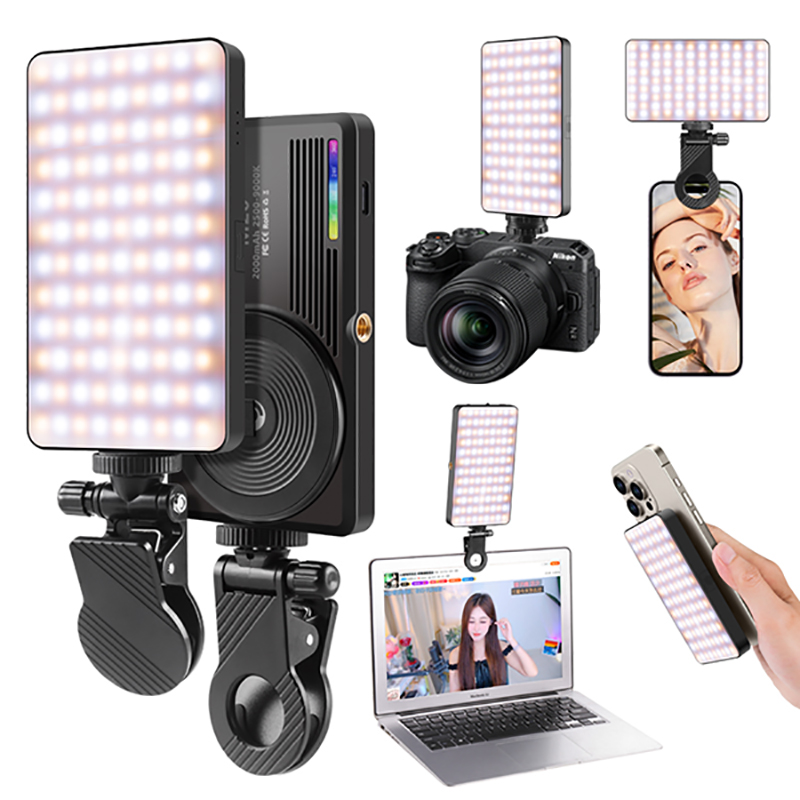 M20 Magnetic RGB Fill Light: 2500-9000K LED Camera Light
