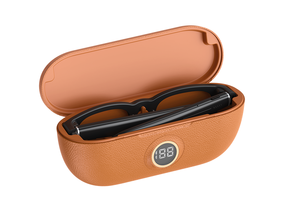 Wholesale X01 Ultra AI Smart Glasses: 8MP Sony Camera with Charging Case Supplier