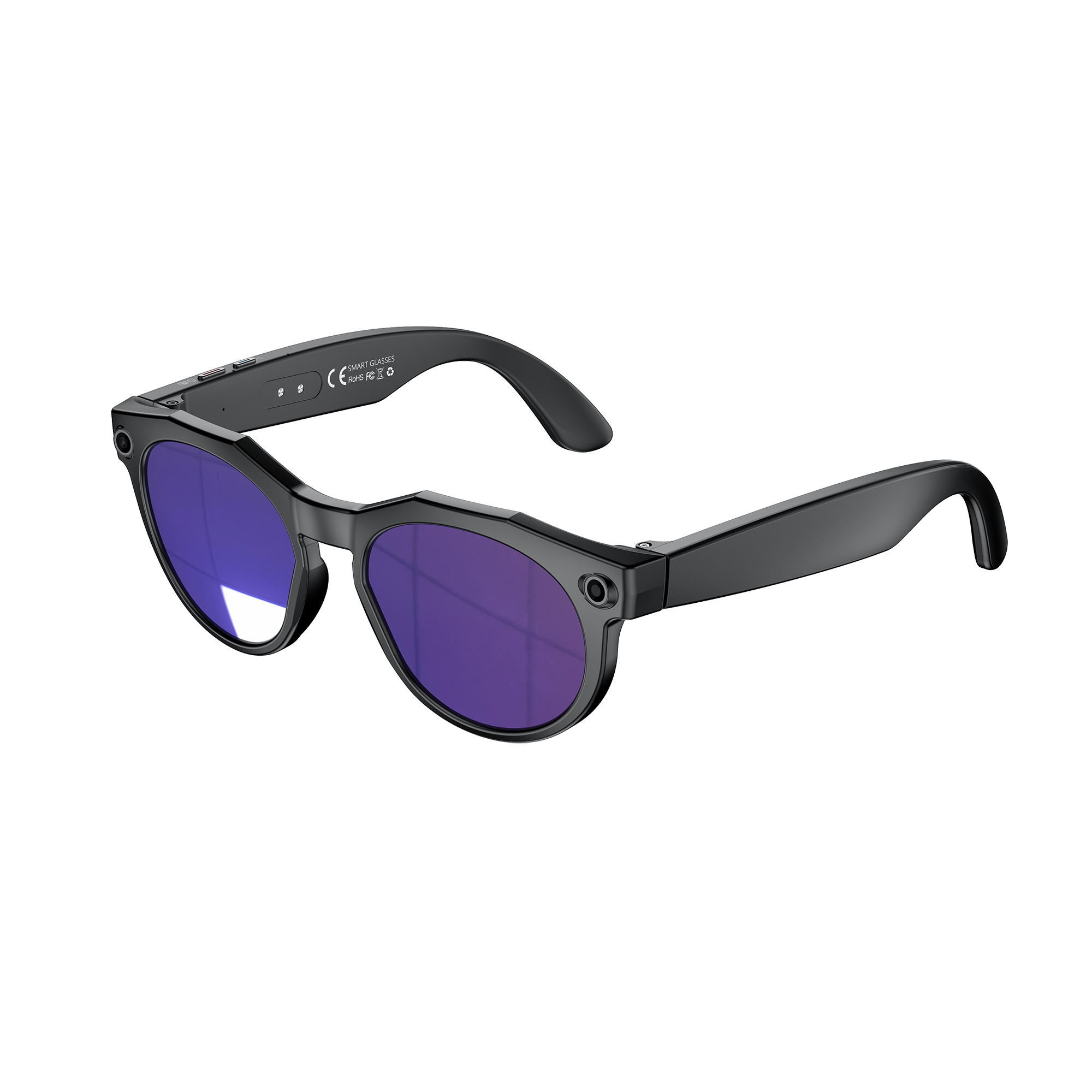 Wholesale W611 Pro AI Smart Glasses: 8MP Camera, IP66, Myopia Lenses Smart Glasses OEM/ODM Supplier