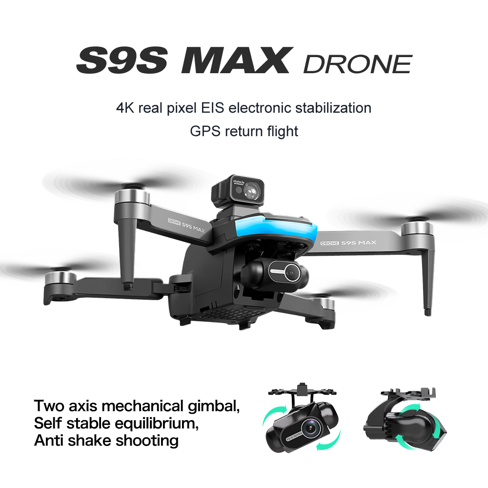 S9S 4K 2-Axis Gimbal Drone | Wholesale Brushless UAV Customization
