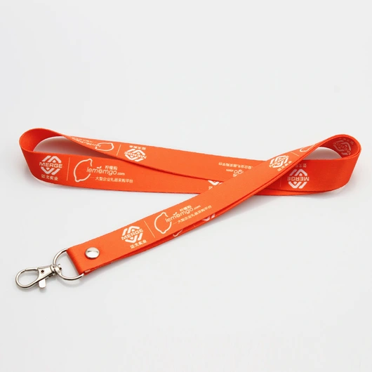 Custom badge lanyard