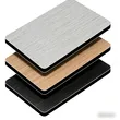 Bamboo Charcoal Wall Panel | Eco-Friendly Waterproof Decorative Wall Panels，pusen decor bamboo fiber board