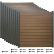 WPC Fence Panels | Durable Composite Fencing for Garden & Outdoor Privacy pusen wpc fence