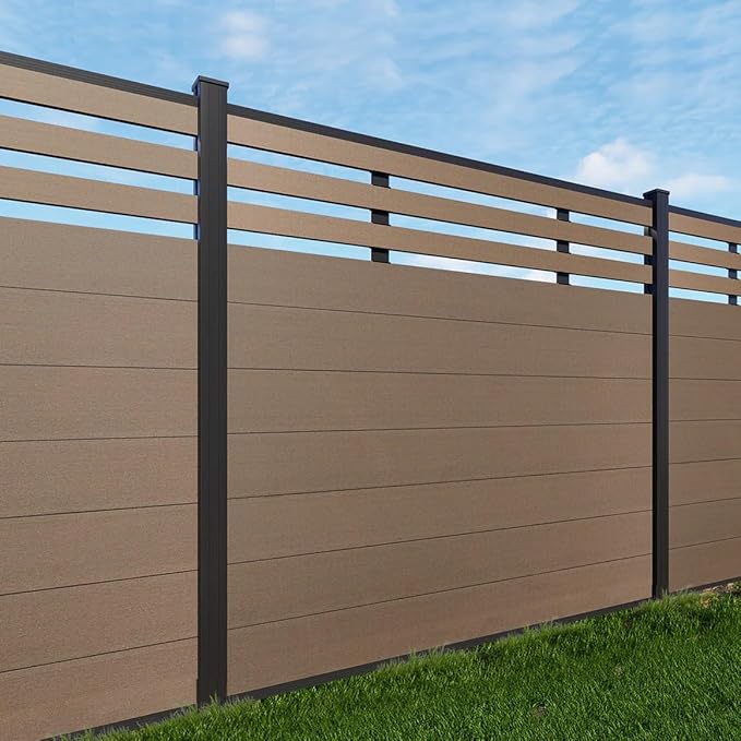WPC Fence Panels | Durable Composite Fencing for Garden & Outdoor Privacy pusen wpc fence