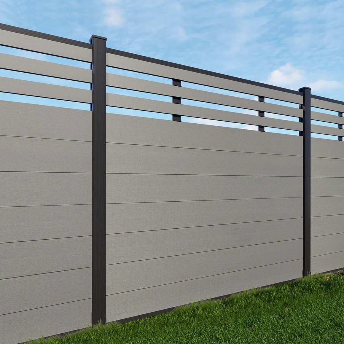 WPC Fence Panels | Durable Composite Fencing for Garden & Outdoor Privacy pusen wpc fence